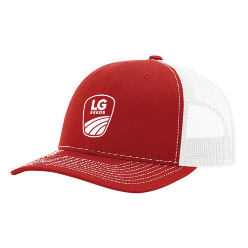 Red & White LG Snapback Cap