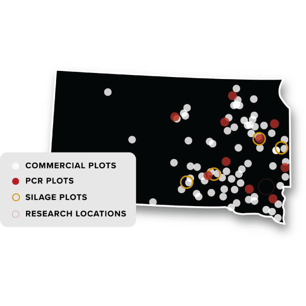 South Dakota map
