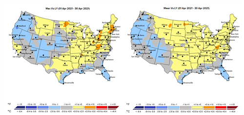 april temps april temps